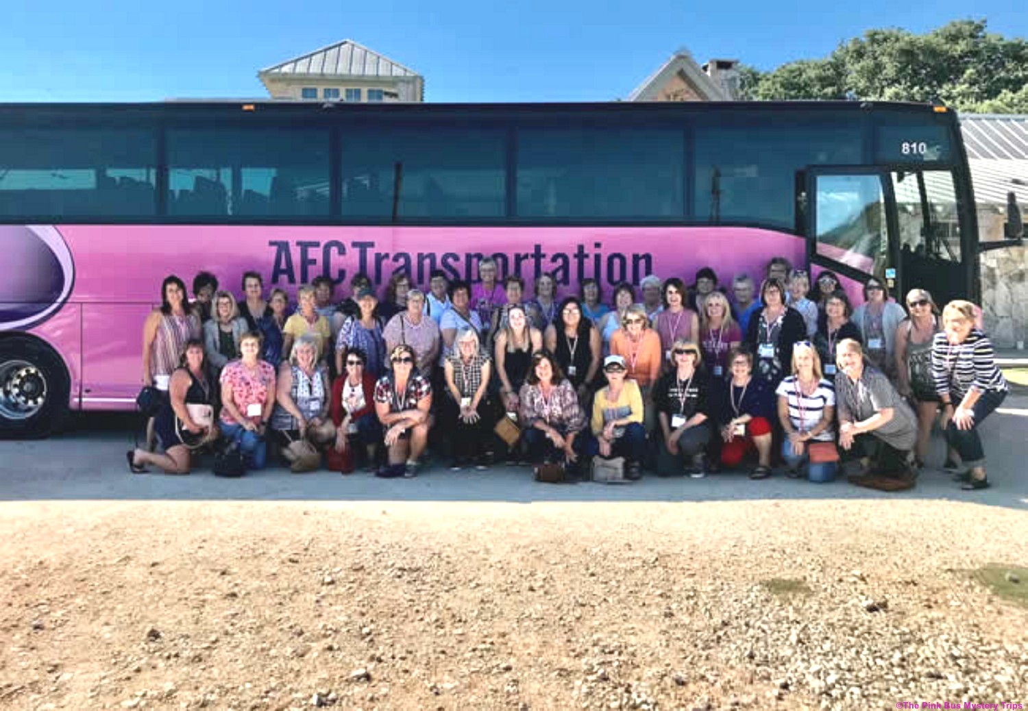 Travel Fun with The Pink Bus Mystery Trips